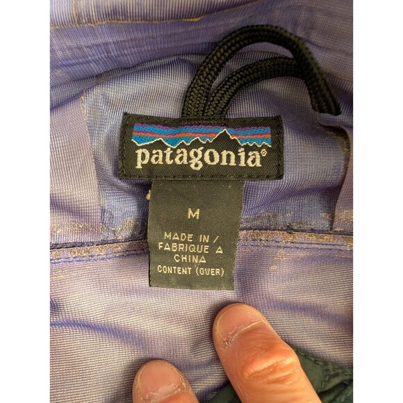 Men's Rare Vintage 1998 Patagonia Torre Jacket Shell Membrane Blue Size M *Read - Picture 4 of 12